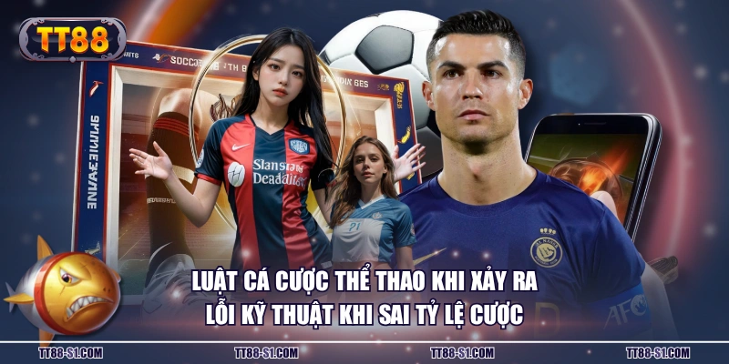 Luật cá cược thể thao khi xảy ra lỗi kỹ thuật khi sai tỷ lệ cược